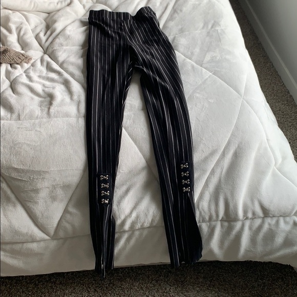 Fashion Nova Pants - stripped pants